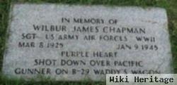 Sgt Wilbur James Chapman