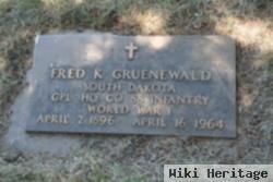 Frederick K Gruenewald