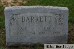 Ida F Barrett