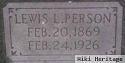 Lewis R. Person