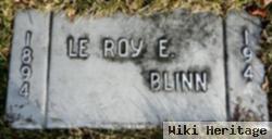 Leroy E Blinn