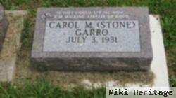 Carol M Stone Garro