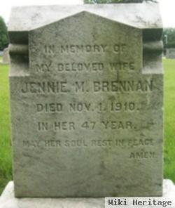 Jennie M Brennan