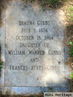 Bertha Gibbs