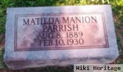 Matilda F Downing Parrish