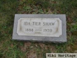 Ida Tier Shaw