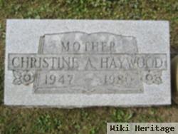 Christine A Haywood