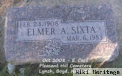 Elmer A. Sixta