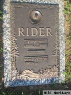 Robert Louis "bob" Rider