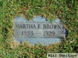 Martha E. Hayes Brown