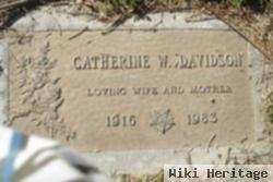 Catherine Wallace Patterson Davidson