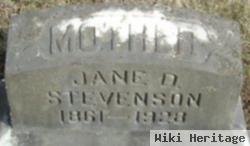 Mary Jane Dickson Stevenson