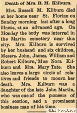 Martha B. Martin Kilburn