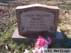 Callie Williams Pruitt