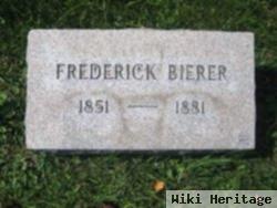 Frederick Bierer