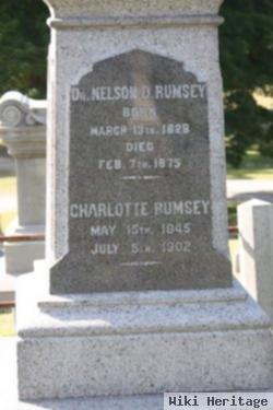 Dr Nelson D. Rumsey