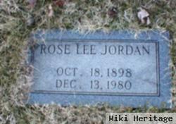 Rose Lee Jordan