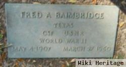 Fred A. Baimbridge