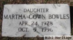 Martha Cown Bowles