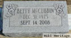 Betty Mccubbin