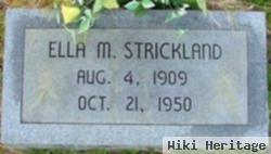 Ella M. Miles Strickland