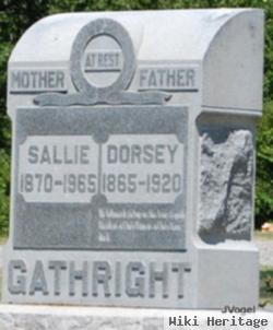 Sallie E. Lewallen Gathright