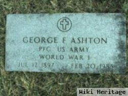 George F Ashton