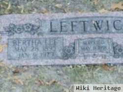 Bertha Beatrice Lee Leftwich