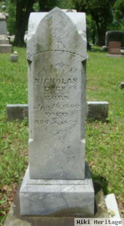 Nicholas Dick