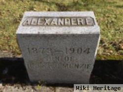 Alexander Menzie