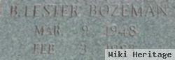 Benjamin Lester Bozeman