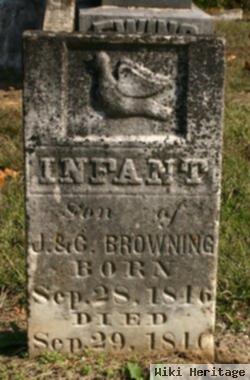 Infant Son Browning