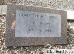 Genevieve M Petrone