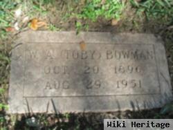 William Alan "toby" Bowman