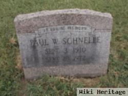 Paul W. Schnelle