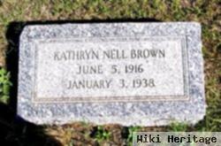 Kathyrn Nell Brown