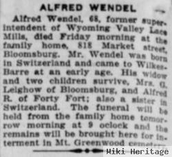 Alfred Wendel