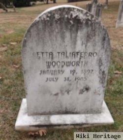 Etta Knox Taliaferro Woodworth