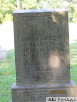 Minnie M. Lane Blanton