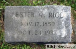 Lester W. Rice