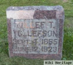 Tollef T. Tollefson