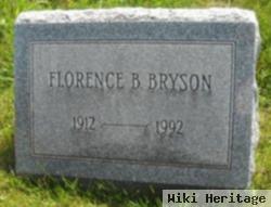 Florence B Bryson