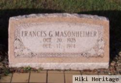 Frances G Reeder Masonheimer