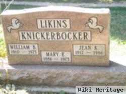 Jean K Knickerbocker Likins