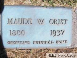 Maude W Crist