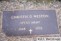 Spc Christie D. "chris" Weston