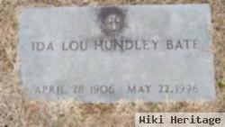 Ida Lou Norman Hundley Bate