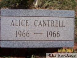 Alice Marie Cantrell