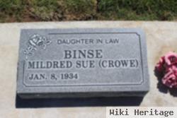 Mildred Sue "millie" Crowe Binse