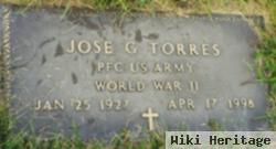 Pfc Jose G Torres